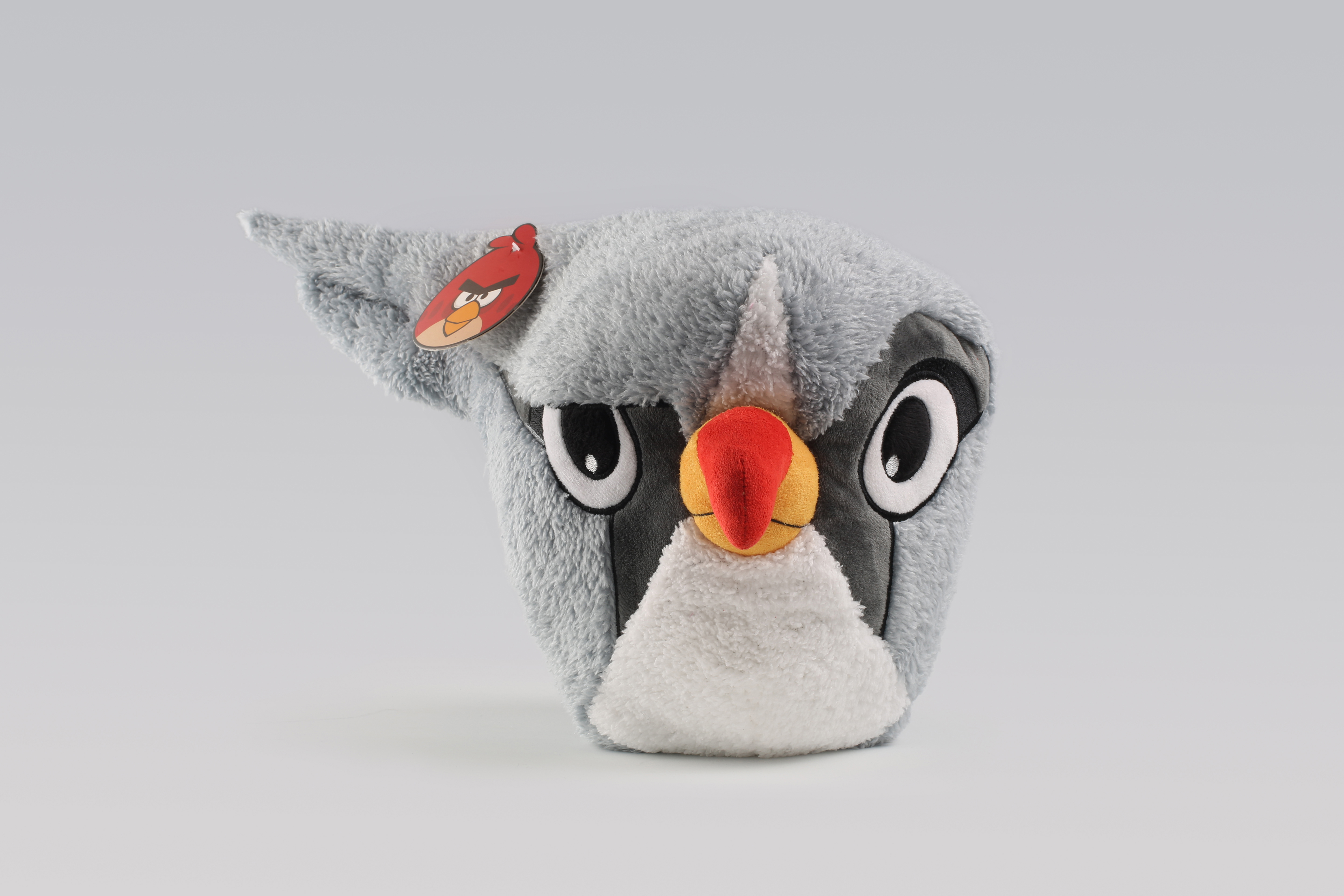 angry birds silver plush